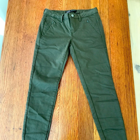 Z1975 Zara Army Green Denim